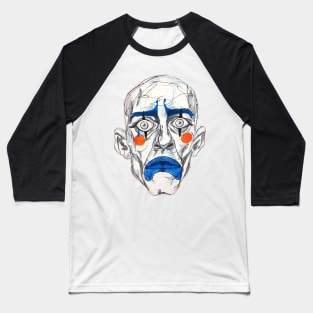 Sad Clown Baseball T-Shirt